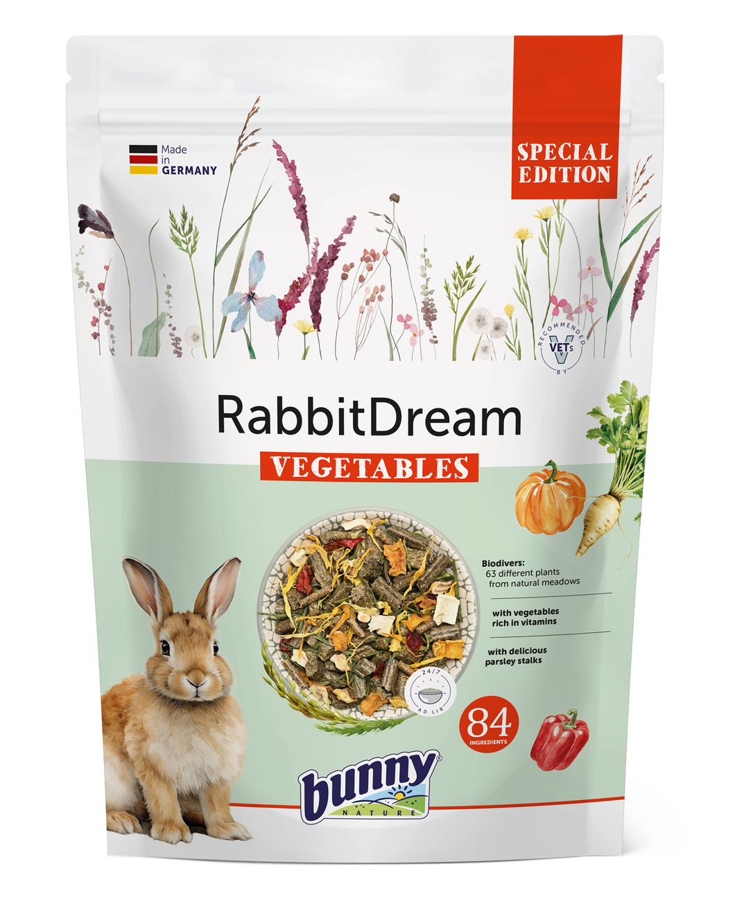 RabbitDream SpecialEd Vegetables 1.5kg