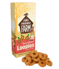 Load image into Gallery viewer, Russel Rabbit Loopies with Carrot and Mint