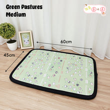 Load image into Gallery viewer, Rolling Hay Breathable Thick Resting Mat - Green Pastures (M & L)