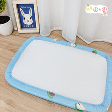 Load image into Gallery viewer, Rolling Hay Breathable Thick Resting Mat - Blue Water Fun (M & L)