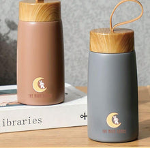Load image into Gallery viewer, Moon Bunny Thermal Flask Water Bottle