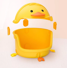 Load image into Gallery viewer, Moon Bunny Duckie Hidey House