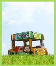 Load image into Gallery viewer, Moon Bunny Double Decker Zoo-Mobile Hideaway