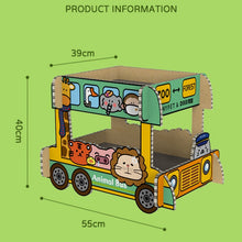 Load image into Gallery viewer, Moon Bunny Double Decker Zoo-Mobile Hideaway