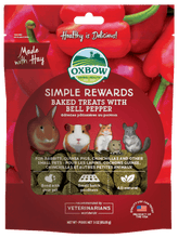 Load image into Gallery viewer, Oxbow - Simple Rewards Baked Treats with Bell Pepper