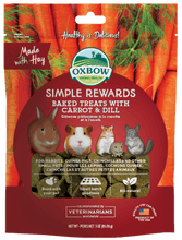 Load image into Gallery viewer, Oxbow - Simple Rewards Baked Treats with Carrot & Dill