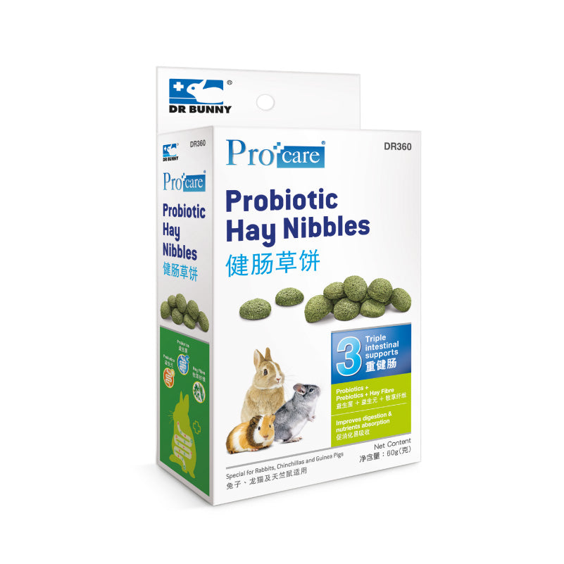 Dr Bunny Procare Digestive Hay Nibbles