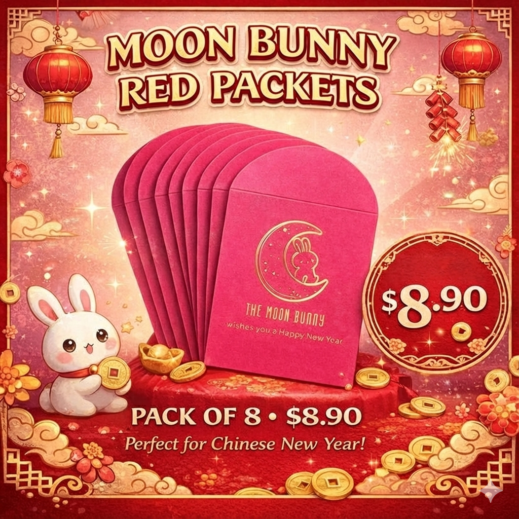 TMB Red Packets, Ang Bao – The Moon Bunny