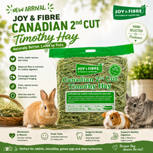 Load image into Gallery viewer, Joy and Fibre Canadian 2nd Cut Timothy Hay 40oz
