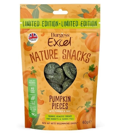 Burgess Excel Nature Snacks Limited Edition Pumpkin Pieces