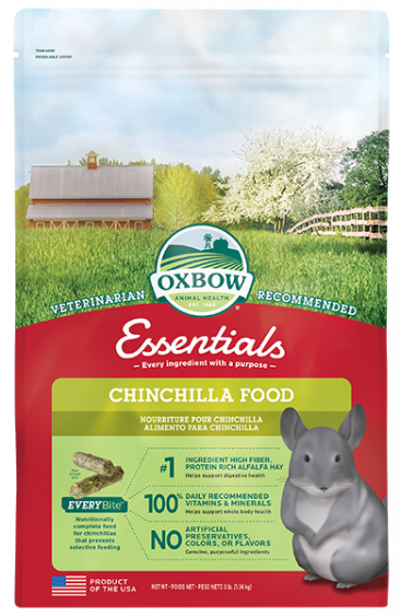 Oxbow - Chinchilla Food 3LBS