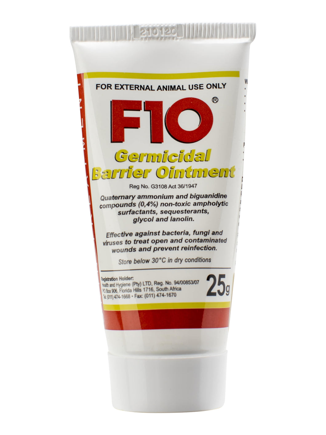 F10 Germicidal Barrier Ointment 25g