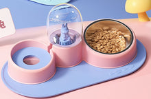 Load image into Gallery viewer, Rabbit Dome Water Dispenser with Food Bowl
